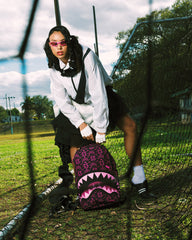 MONEY MAKER SHARK PAPER BACKPACK