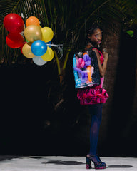 SHARK CENTRAL - CLEAR BACKPACK