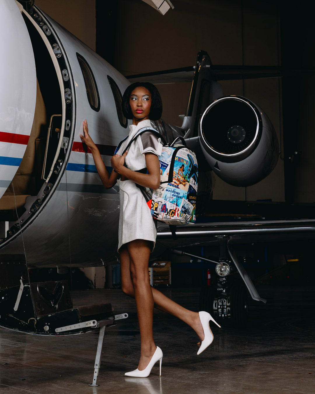 AMERICAN AIRLINES 100 YRS - WELCOME ABOARD BACKPACK