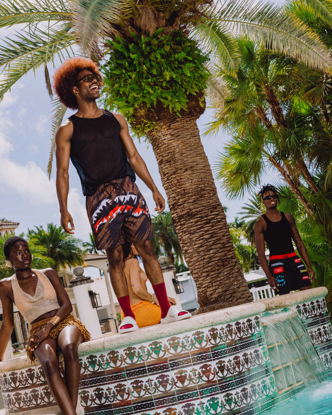 DRIFTER SHARK RACER SWIM SHORT