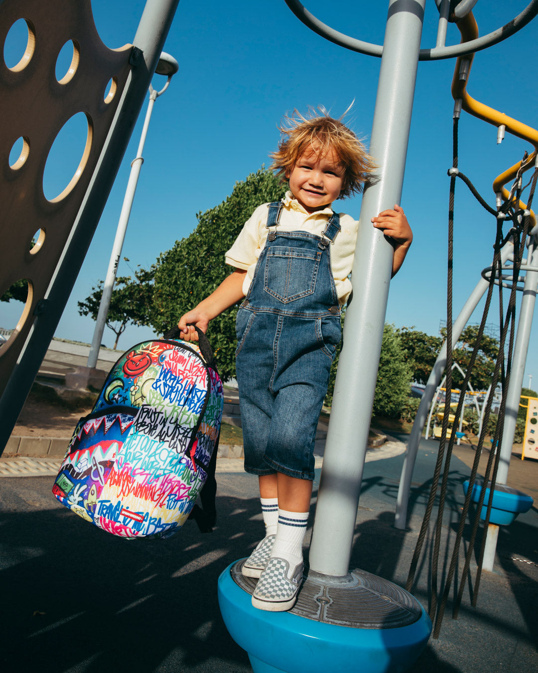 SPLIT SCRIBBLES BACKPACK