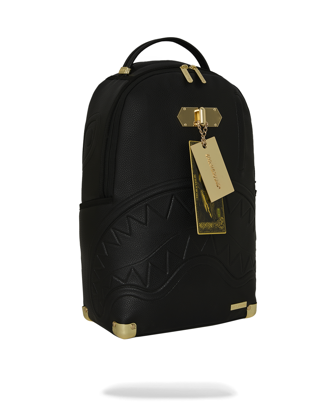 GOLDEN RESERVE METAL MONEY LOCKED HANDTAG BACKPACK