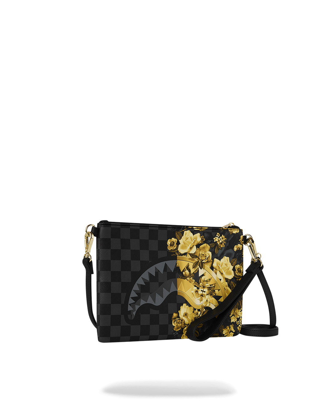 BILLIONAIRE BLOOM CROSSOVER CLUTCH