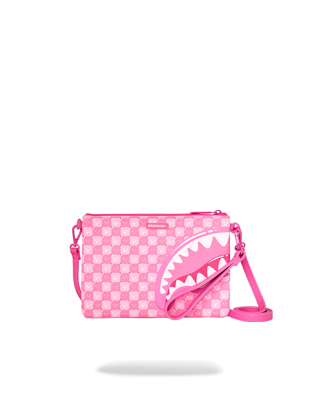 SHINOBI SHARKS IN PARIS (PINK) CROSSOVER CLUTCH