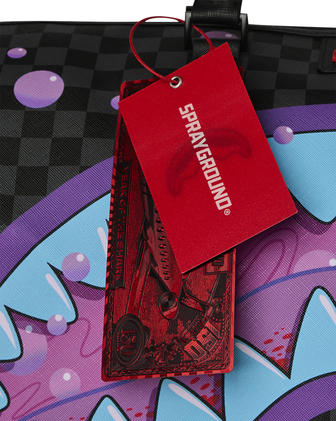 PURPLE SLIME SHARK DUFFLE