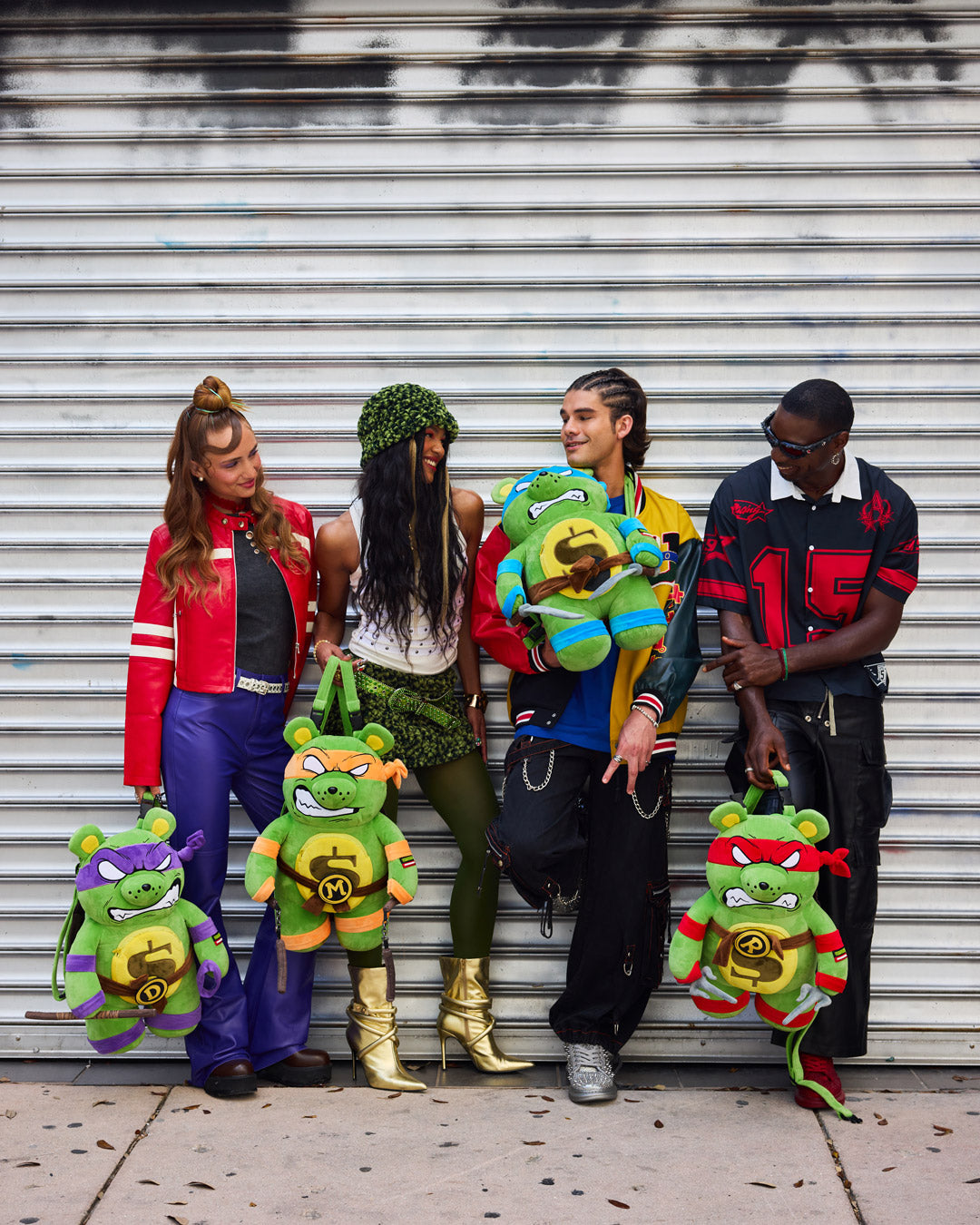 TMNT MICHAELANGELO MONEYBEAR BACKPACK