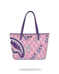 DISNEY MINNIE DAISY CHECK TOTE
